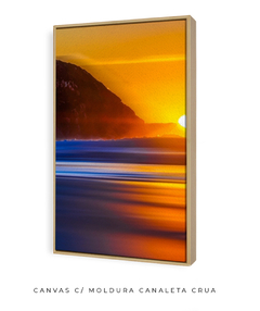 Dupla Quadro Nascer do Sol Praia do Santinho 1 - comprar online