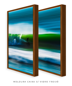 Dupla Quadro Surf Praia do Santinho - comprar online