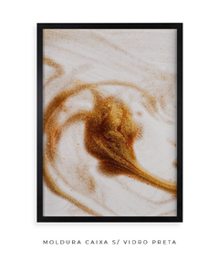 Quadro 1 Arte Dourada - Be decorart | Quadros Online