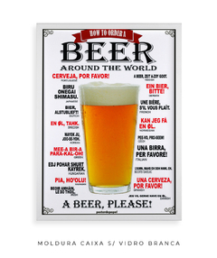 Quadro A Beer, Please! - Be decorart | Quadros Online