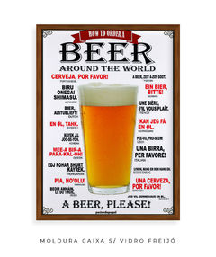 Quadro A Beer, Please! - comprar online