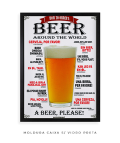 Quadro A Beer, Please! - Be decorart | Quadros Online