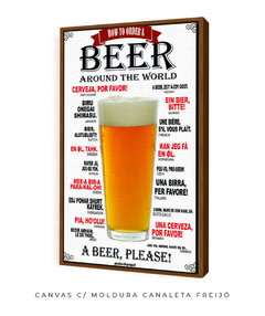 Quadro A Beer, Please! - loja online