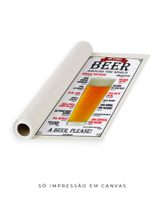 Quadro A Beer, Please! - Be decorart | Quadros Online