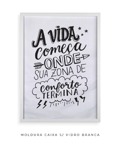 Quadro A Vida Começa - Be decorart | Quadros Online