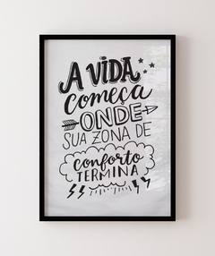 Quadro A Vida Começa