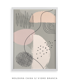 Quadro Abstract Tons Neutros 1 - Be decorart | Quadros Online