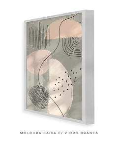 Quadro Abstract Tons Neutros 1 - loja online