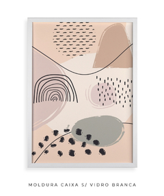 Quadro Abstract Tons Neutros 2 - Be decorart | Quadros Online