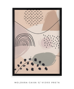 Quadro Abstract Tons Neutros 2 - Be decorart | Quadros Online