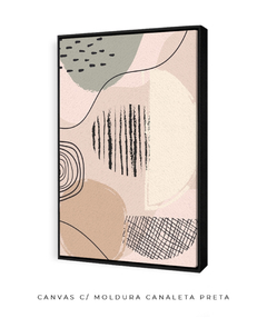 Quadro Abstract Tons Neutros 3 - Be decorart | Quadros Online