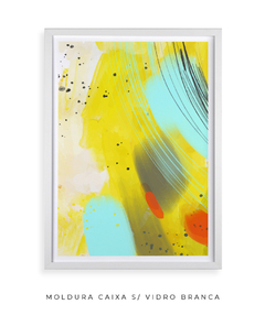 Quadro Abstrato Amarelo 2 - Be decorart | Quadros Online