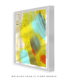 Quadro Abstrato Amarelo 2 - loja online