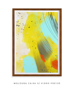 Quadro Abstrato Amarelo 2 - comprar online