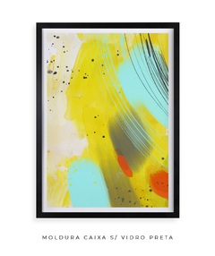 Quadro Abstrato Amarelo 2 - Be decorart | Quadros Online