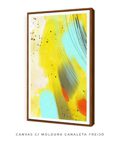 Imagem do Quadro Abstrato Amarelo 2