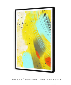 Quadro Abstrato Amarelo 2 - comprar online