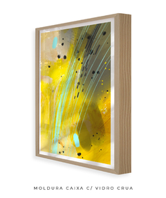 Quadro Abstrato Amarelo 3