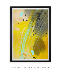 Quadro Abstrato Amarelo 3 - Be decorart | Quadros Online