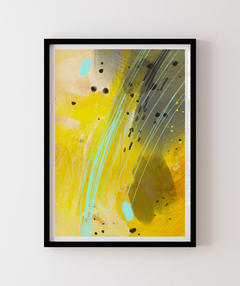 Quadro Abstrato Amarelo 3