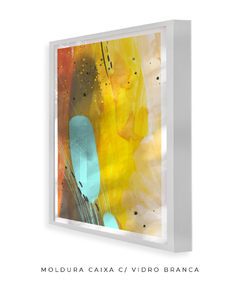 Quadro Abstrato Amarelo - loja online