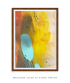 Quadro Abstrato Amarelo - comprar online