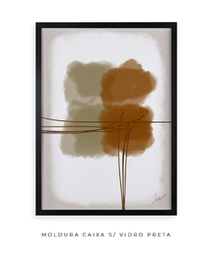 Quadro Abstrato Terracota - Be decorart | Quadros Online