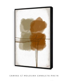 Quadro Abstrato Terracota - Be decorart | Quadros Online