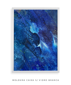 Quadro Abstrato Tom Azul do Mar - Be decorart | Quadros Online