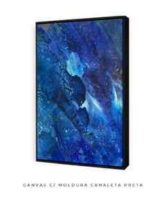 Quadro Abstrato Tom Azul do Mar - Be decorart | Quadros Online