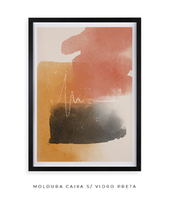 Quadro Abstrato Tons Quentes 1 - Be decorart | Quadros Online