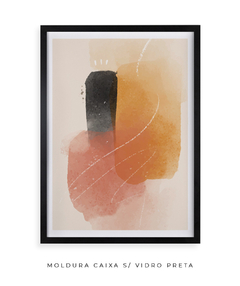 Quadro Abstrato Tons Quentes 2 - Be decorart | Quadros Online