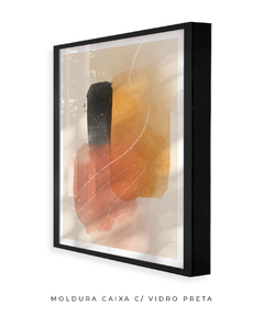 Quadro Abstrato Tons Quentes 2 - loja online