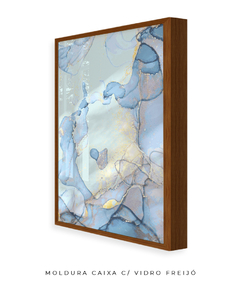 Quadro Alchool Azul Trio 2 - Be decorart | Quadros Online