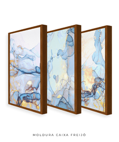 Quadro Alchool Azul Trio - comprar online