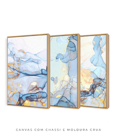 Quadro Alchool Azul Trio - comprar online