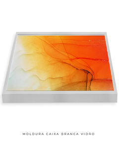 Quadro Alchool Laranja com Amarelo 01 - loja online