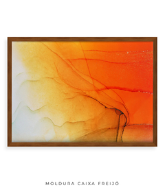 Quadro Alchool Laranja com Amarelo 01 - comprar online