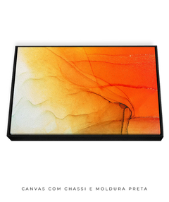 Quadro Alchool Laranja com Amarelo 01 - comprar online