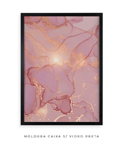 Quadro Alchool Rosa Ponto de Luz 01 - Be decorart | Quadros Online