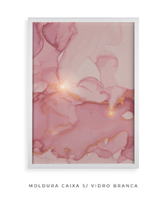 Quadro Alchool Rosa Ponto de Luz 02 - Be decorart | Quadros Online