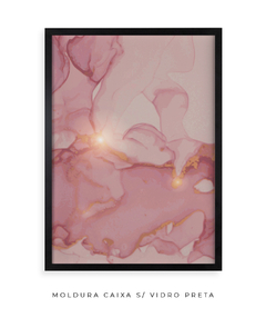 Quadro Alchool Rosa Ponto de Luz 02 - Be decorart | Quadros Online