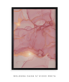 Quadro Alchool Rosa Ponto de Luz 03 - Be decorart | Quadros Online