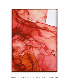 Quadro Alchool Vermelho 02 - Be decorart | Quadros Online