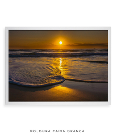 Quadro Amanhecer na Praia do Santinho - Be decorart | Quadros Online