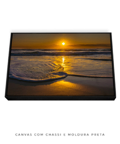 Quadro Amanhecer na Praia do Santinho - Be decorart | Quadros Online