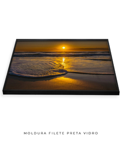 Quadro Amanhecer na Praia do Santinho