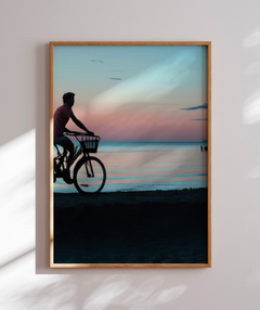 Quadro Aquarela Bike Contemplação - loja online