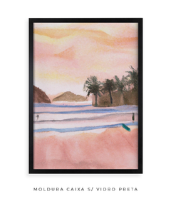 Quadro Aquarela Sossego - Be decorart | Quadros Online