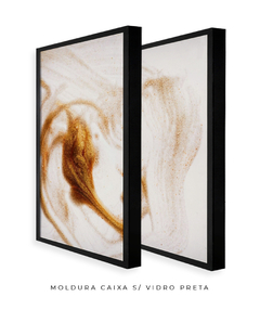 Quadro Arte Dourada - Be decorart | Quadros Online